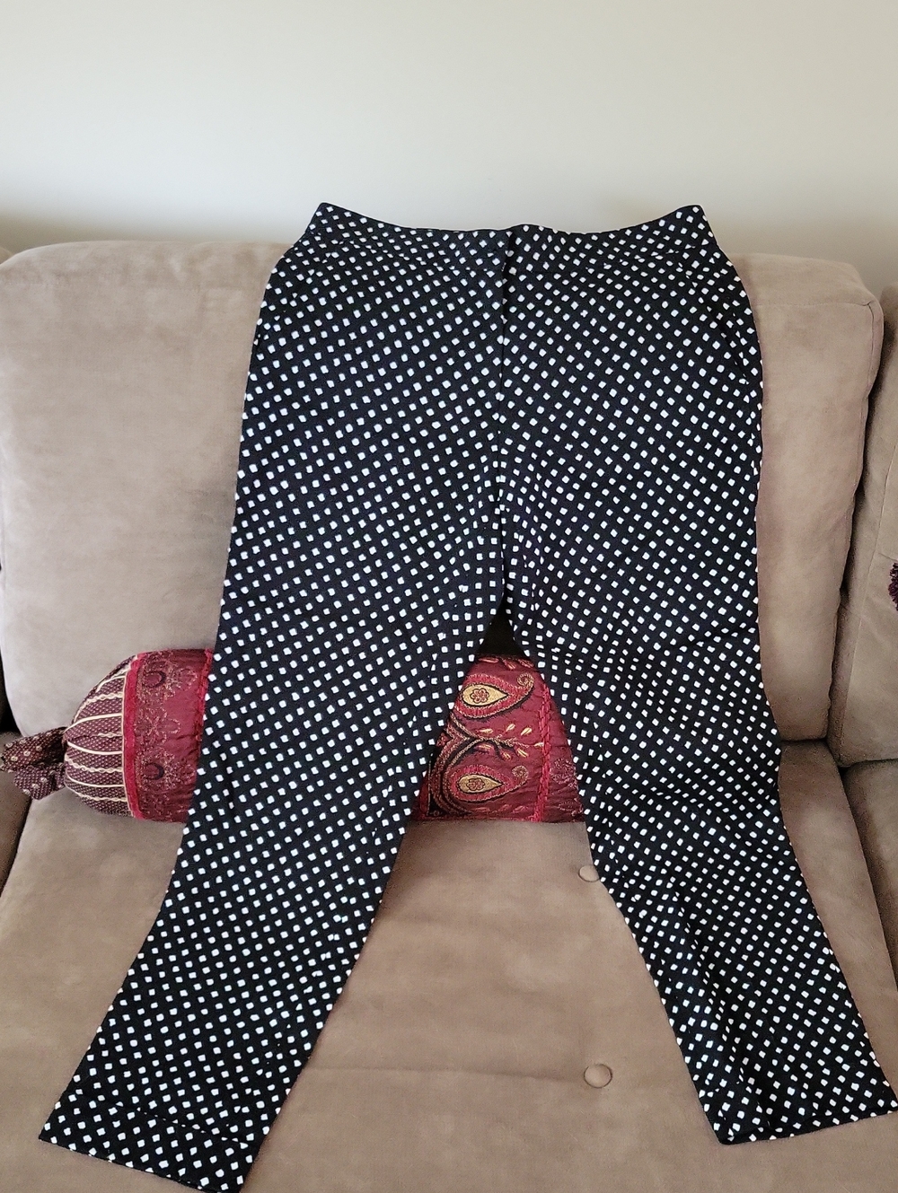 Etro Brand Made In Italy Polka Dot Pants